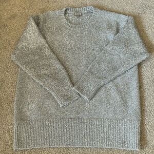 J. Crew Holiday Silver Metallic Sweater